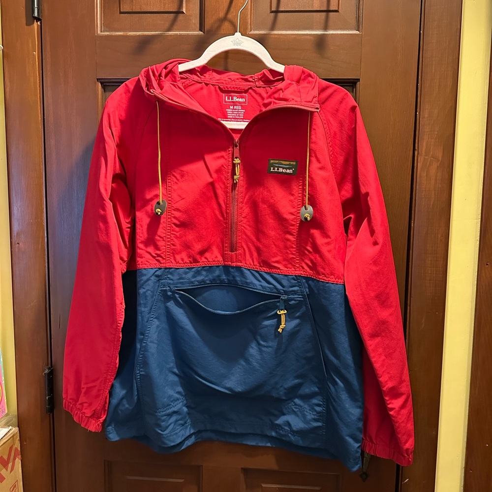EUC L.L. Bean Windbreaker SZ M regular fit